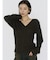 【VEQUM】WAVING V NECK KNIT