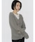 【VEQUM】WAVING V NECK KNIT