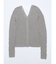 【VEQUM】WAVING V NECK KNIT