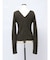 【VEQUM】WAVING V NECK KNIT