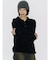 【VEQUM】VELOUR TEXTURE KNIT POLO