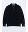 【VEQUM】VELOUR TEXTURE KNIT POLO