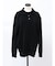 【VEQUM】VELOUR TEXTURE KNIT POLO