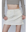 レースアップミニスカート