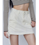 レースアップミニスカート