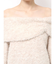 TUCK OFF SHOULDER KNIT