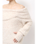 TUCK OFF SHOULDER KNIT