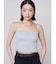 シャーリングクロップキャミソール