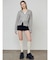 SHEER SWITCHING HIGH SOCKS