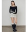 SHEER SWITCHING HIGH SOCKS