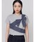 リボンテープTシャツ
