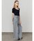 アシンメトリーチョーカーツインニット