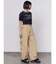プレーティングロゴクロップニット