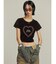 ハートフリルロゴTシャツ