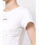 フリルパッチミニマルTシャツ