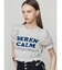 ロゴギャザーTシャツ