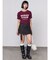 ロゴギャザーTシャツ