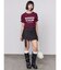 ロゴギャザーTシャツ
