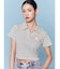 【日焼けHello Kitty×EMODA】SKIPPER HALF SLEEVE TOP