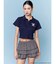 【日焼けHello Kitty×EMODA】SKIPPER HALF SLEEVE TOP
