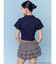 【日焼けHello Kitty×EMODA】SKIPPER HALF SLEEVE TOP