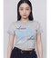 リボンプリントTシャツ