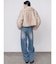 FAUXファーショートブルゾン