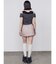 レイヤードレープクロップドトップ