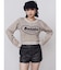 FAUXレザーショートパンツ
