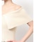 PLATING OFF SHOULDER KNIT