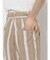 マルチストライプテーパードパンツ