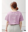 バックエンブロイダリールーズTee