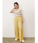 ワイドサテンラフパンツ