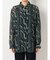 モダン柄プリントシャツ