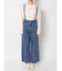 ショルダーストラップカットオフデニム