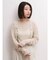 シアーロングスリーブニット