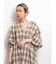チェックデザインワンピース