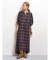 チェックデザインワンピース