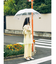 カラータックワイドパンツ