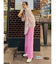 カラータックワイドパンツ