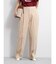 ハイウエストルーズタックパンツ