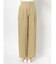 ハイウエストルーズタックパンツ