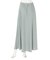 サテンフィットフレアマキシスカート