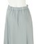 サテンフィットフレアマキシスカート