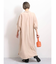 ロングルーズシャツワンピース