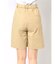 【WEB限定】ハイウエストタックハーフパンツ