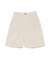 【WEB限定】ハイウエストタックハーフパンツ