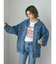 ビッグシルエットデニムジャケット