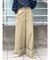 ロールアップワイドチノパンツ