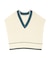 Ｖネックルーズニットベスト
